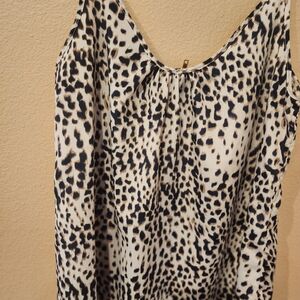 Bar III Animal Print Women's Blouse